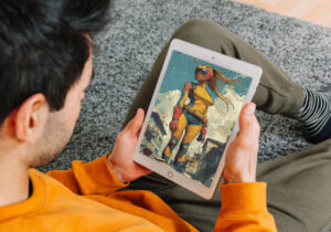 komik digital di dunia hiburan