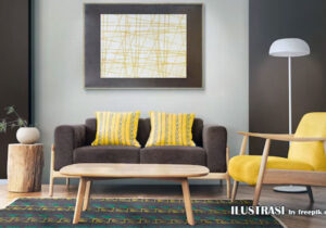 menghemat budget untuk desain interior rumah
